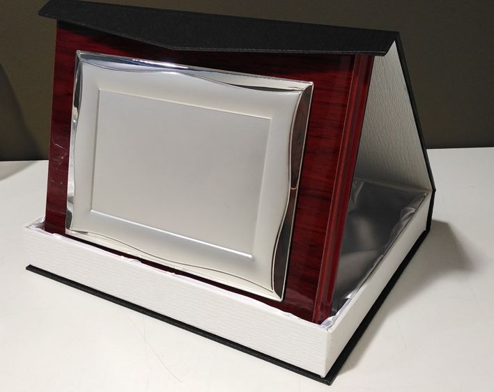 1073MSS PLACA 20 X 15 PLATA BITONO